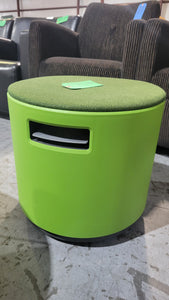 Height Adjustable Green Wobble Stool