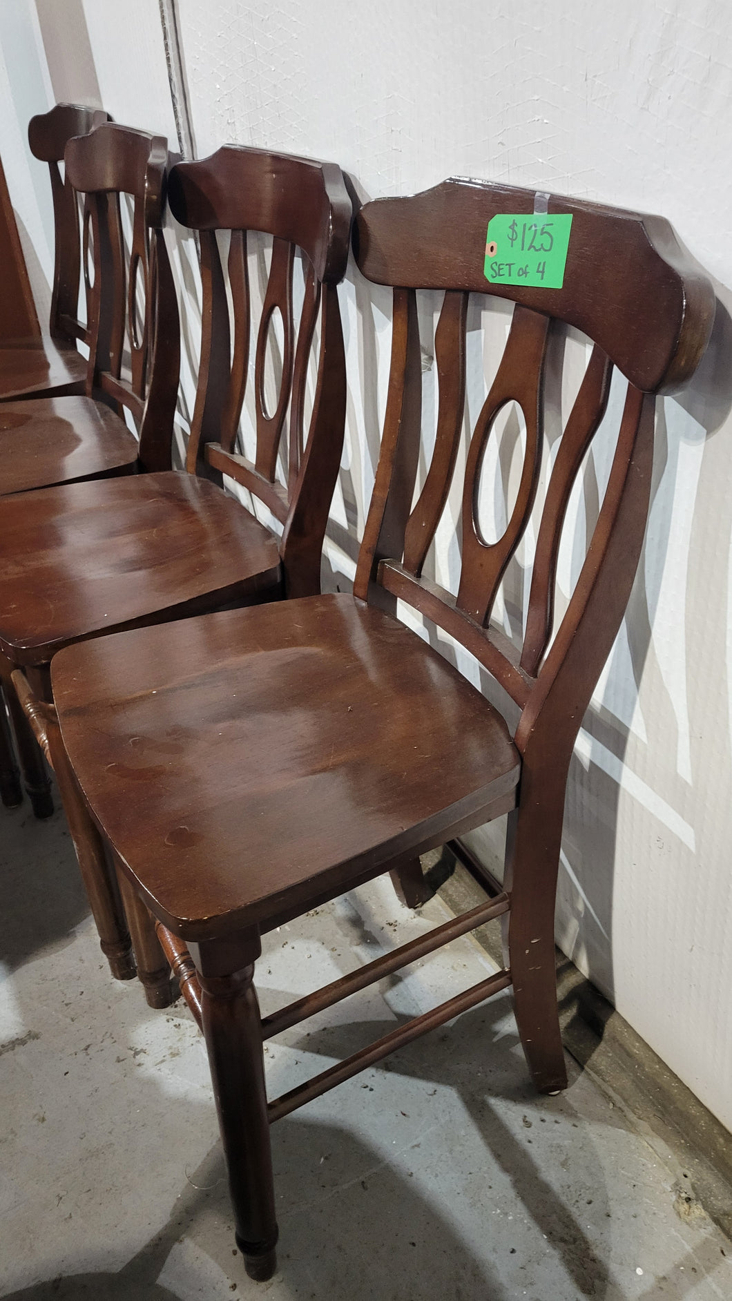 Traditional Mahogany Dining Chairs