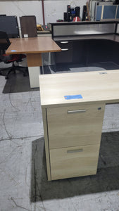 Oak Reception Desk