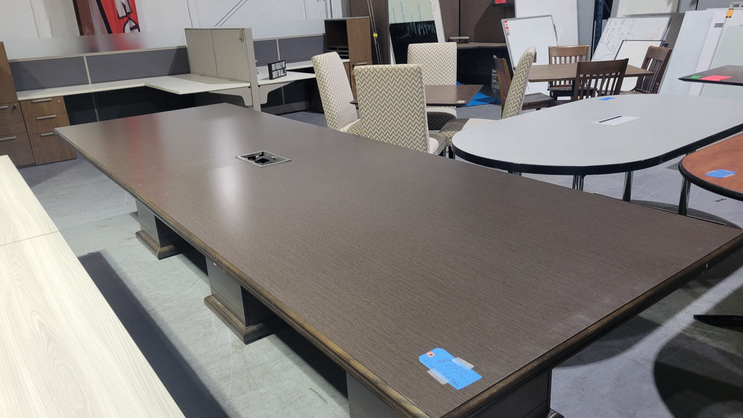 12' Walnut Conference Table