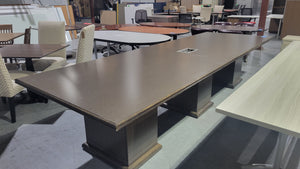 12' Walnut Conference Table