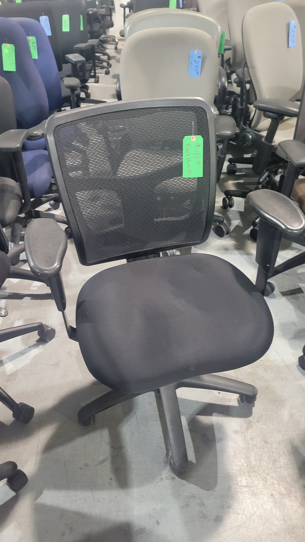 Black Mesh Back Task Chair