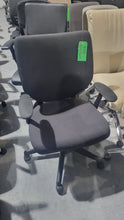 Load image into Gallery viewer, Black Fabric Task Chair
