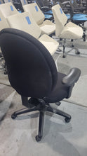 Load image into Gallery viewer, Black Fabric Task Chair
