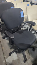 Load image into Gallery viewer, Black Fabric Task Chair
