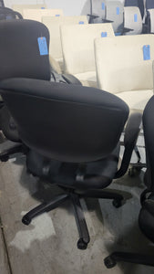 Black Fabric Task Chair