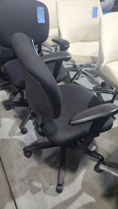 Black Fabric Task Chair