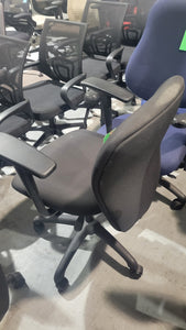 Black Fabric Task Chair