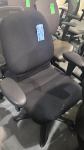 As-Is Black Fabric Task Chair