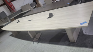 14" White Oak Conference Table