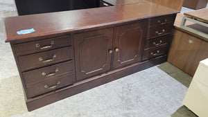 Mahogany Traditional Storage Credenza