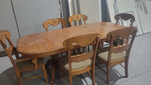 Load image into Gallery viewer, Oak Dining Set
