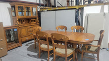 Load image into Gallery viewer, Oak Dining Set
