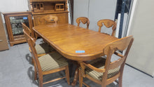 Load image into Gallery viewer, Oak Dining Set
