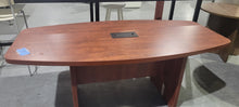 Load image into Gallery viewer, 6 Ft Cherry Conference Table
