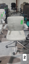 Load image into Gallery viewer, Gray Full Mesh Fixed Arm Task Chair
