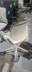 Gray Fixed Arm Task Chair