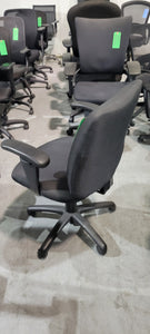 Black Fabric Task Chair