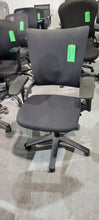 Load image into Gallery viewer, Black Square Backed Task Chair

