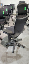 Load image into Gallery viewer, Black Square Backed Task Chair
