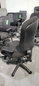 Full Fabric Black Task Chair