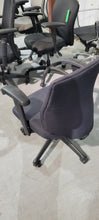 Load image into Gallery viewer, Full Fabric Navy Task Chair
