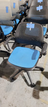 Load image into Gallery viewer, Blue Allsteel Fixed Arm Task Chair
