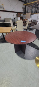 42" Mahogany Round Conference Table