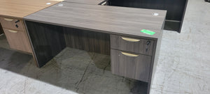 60" x 30" Coastal Gray Desk