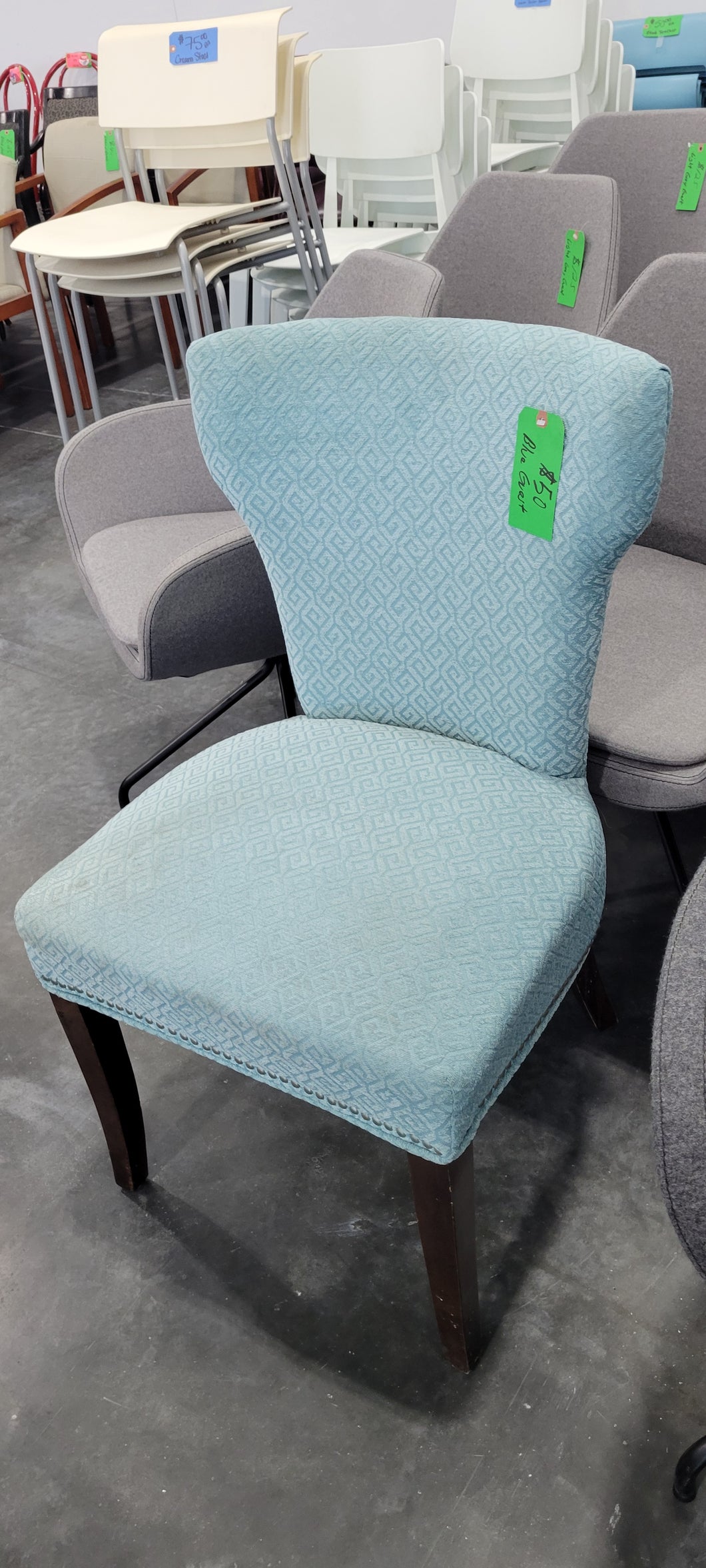 Blue Guest Chair