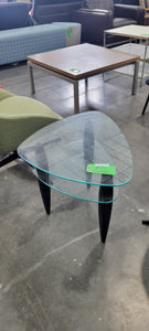 Glass End Table
