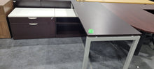 Load image into Gallery viewer, Espresso L-Shape Desk
