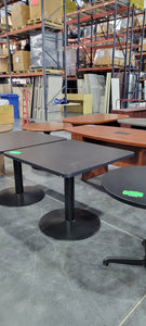 Black Square Dining Table