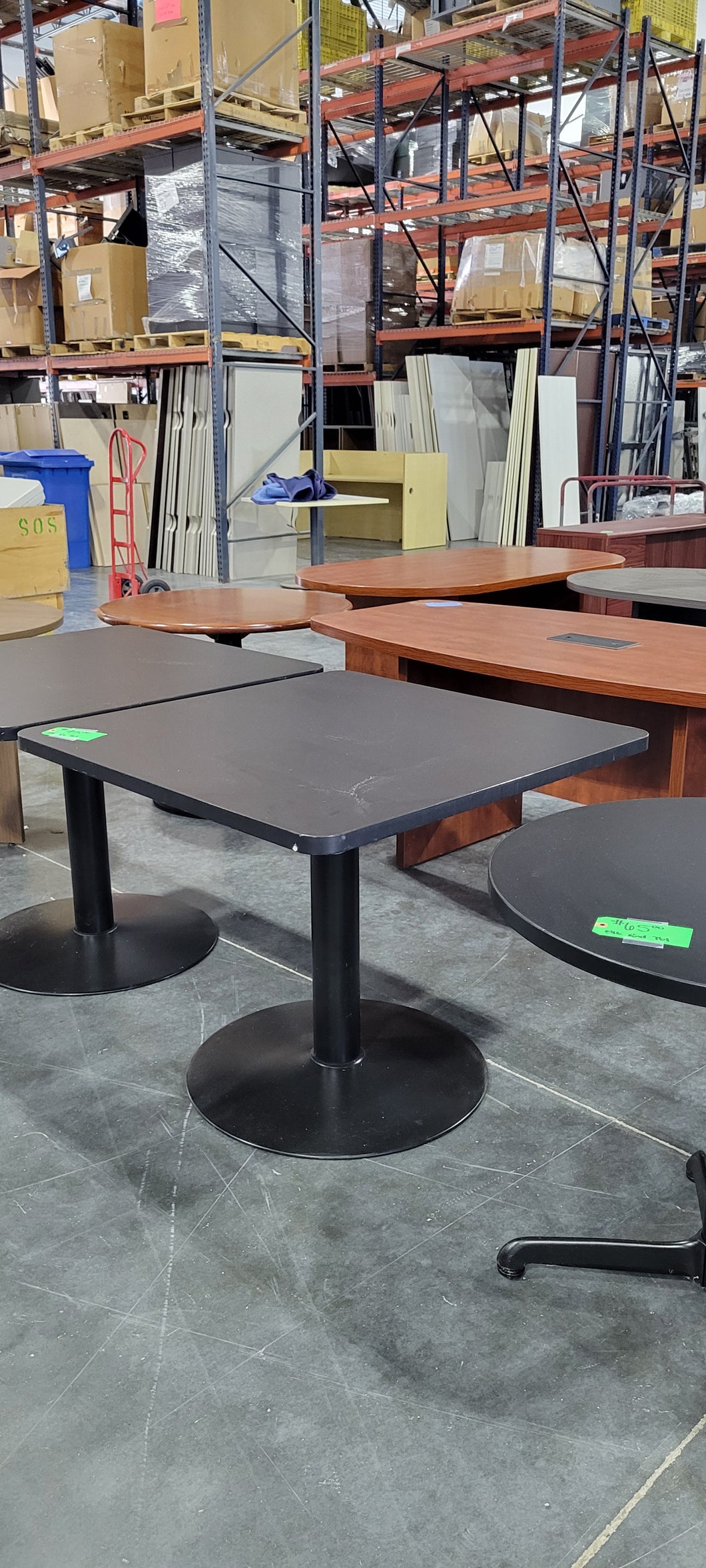 Black Square Dining Table
