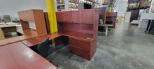 Load image into Gallery viewer, Cherry U-Shape Desk
