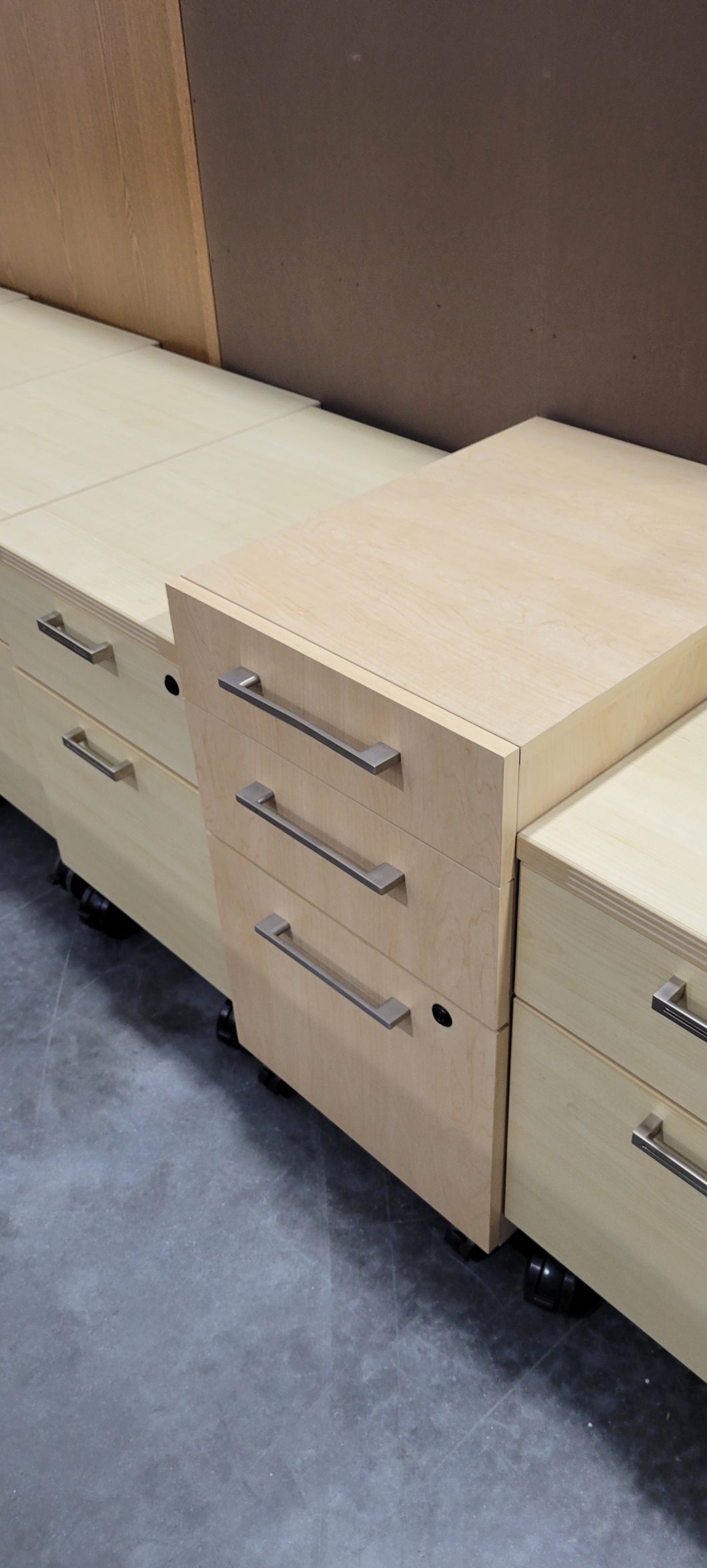 Maple File Pedestal