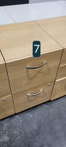 American Elm Mobile File Pedestal