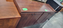 Load image into Gallery viewer, Mahogany 2-Door Storage Cabinet, As-Is
