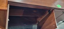 Load image into Gallery viewer, Mahogany 2-Door Storage Cabinet, As-Is
