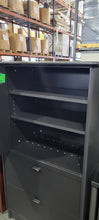 Load image into Gallery viewer, Black Storage Cabinet
