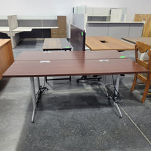 Load image into Gallery viewer, Mahogany Training Table
