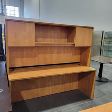 Load image into Gallery viewer, Honey Desk and Credenza Set
