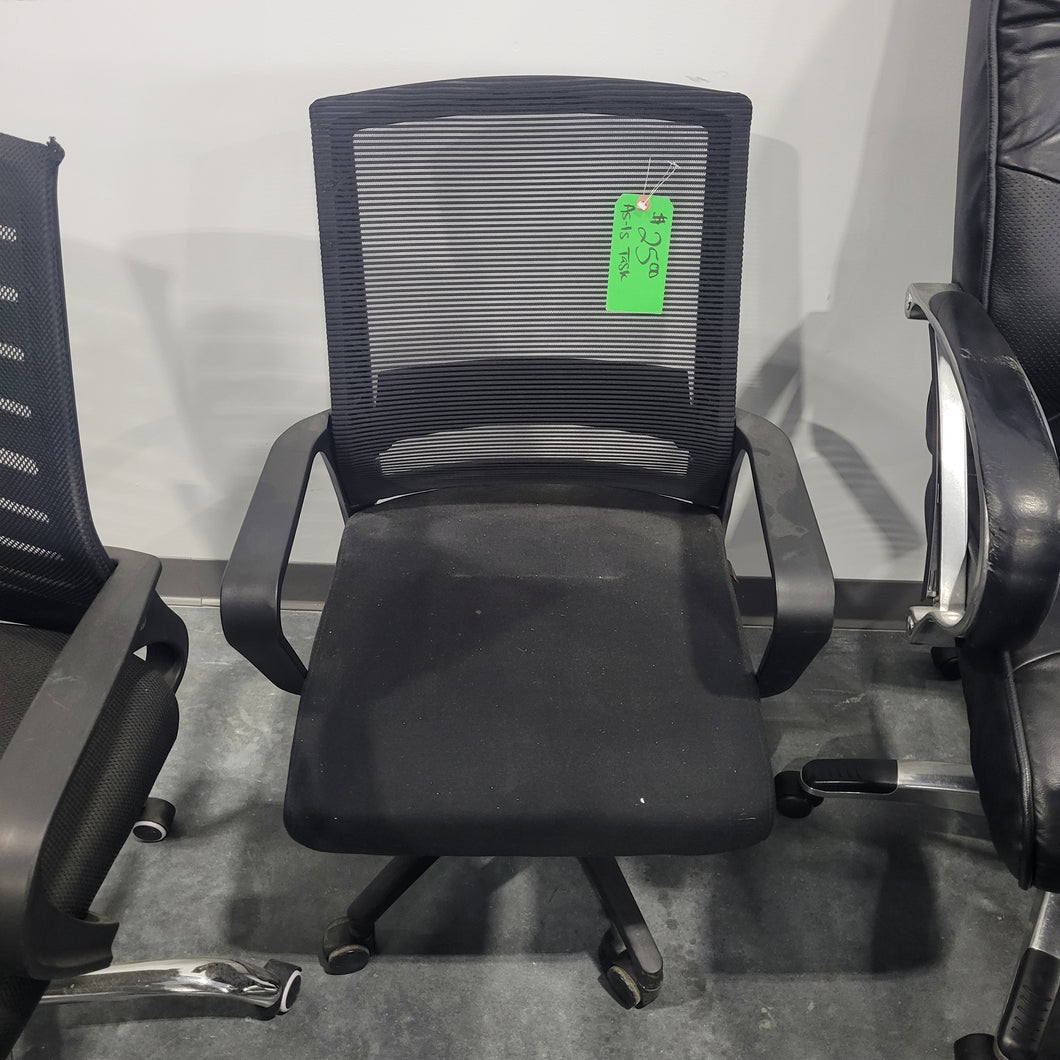 Black As-Is Task Chair