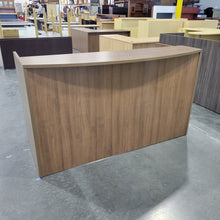 Load image into Gallery viewer, 71 x 30 Reception Desk in Modern Walnut
