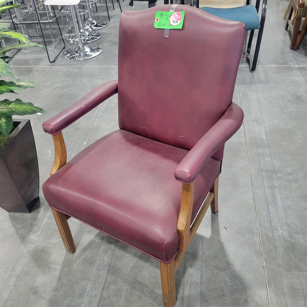 Burgandy Executive Chair