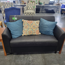 Load image into Gallery viewer, As-Is 3-Piece Black Sofa Set
