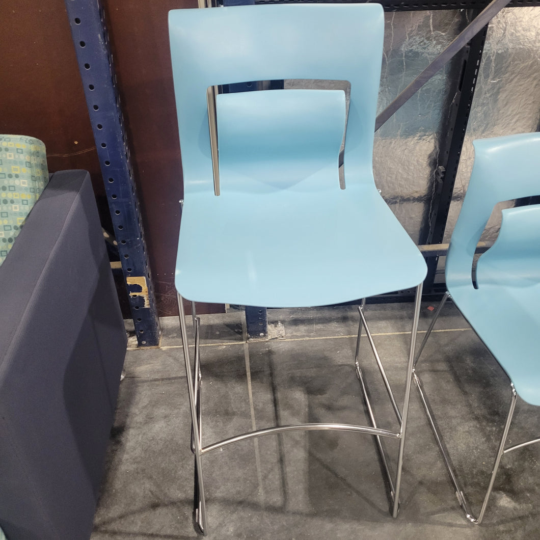 Blue Bar Stool