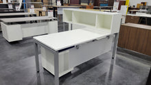 Load image into Gallery viewer, NEW 6 x 6 White Workstation Available by Order
