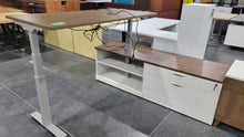 Load image into Gallery viewer, NEW Electric Sit-Stand with Low Credenza Available by Order
