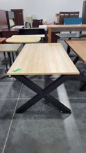 Load image into Gallery viewer, NEW Showroom Model 6 x 3 Aged Oak Conference Table Available by Order
